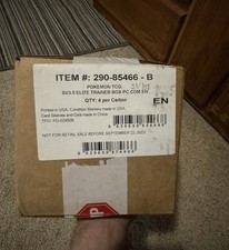 Pokemon 151 Elite Trainer Box Pokemon Center Exclusive Sealed Case (4 ETB) SV3.5