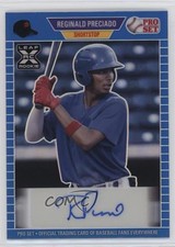 2021 Leaf Pro Set Metal 1989 Blue Rainbow 15/35 Reginald Preciado Auto i6j