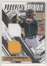 2019 Elite Extra Edition Dual Prospect Materials Black Lazaro Armenteros 04xj