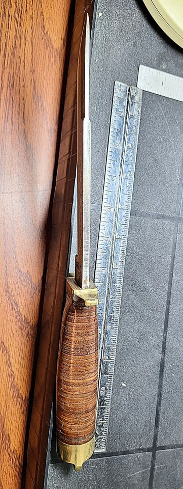 Cuchillo y funda de caza Canicas Damscus Foto 4 de 4