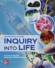 Loose Leaf Version for Inquiry - Loose Leaf, by Mader Sylvia S.; - Acceptable