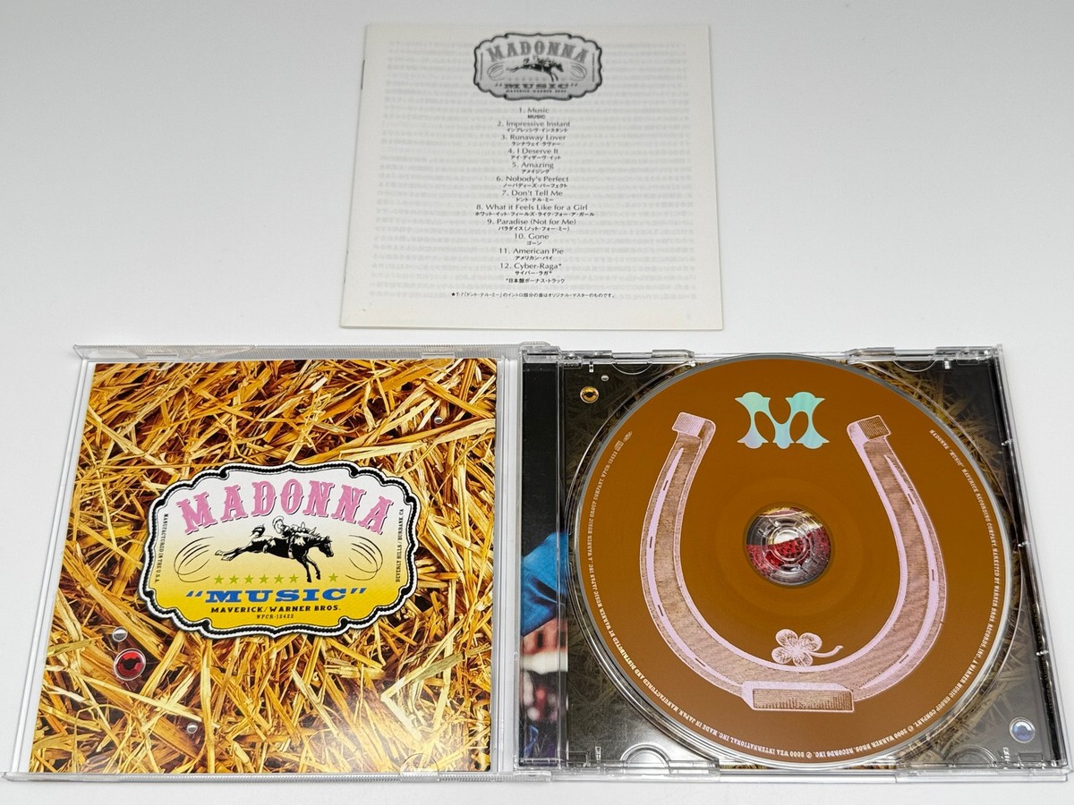 マドンナ CD MADONNA Confessions On A Dance Floor JAPAN CD WPCR-12200 OBI