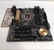 ASUS H97M-PLUS Micro ATX LGA 1150 DDR3 Motherboard 4 RAM Slots M.2
