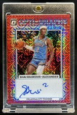 2022-23 Donruss Optic Shai Gilgeous-Alexander Opti Graphs Choice Auto #TBD