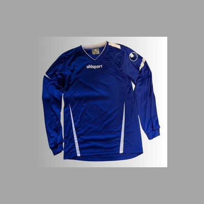 Uhlsport Team Sjirt LS royal / white