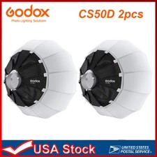 2pcs CS-50D Collapsible Lantern Softbox 50cm/20inch Omni-Directional Light USA
