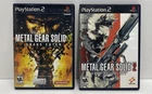 Metal Gear Solid 2: Sons of Liberty & MGS 3: Snake Eater - PlayStation 2 (CIB)