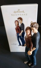 Hallmark Twilight Edward And Bella Figures Vampire Christmas Ornament 2010 New