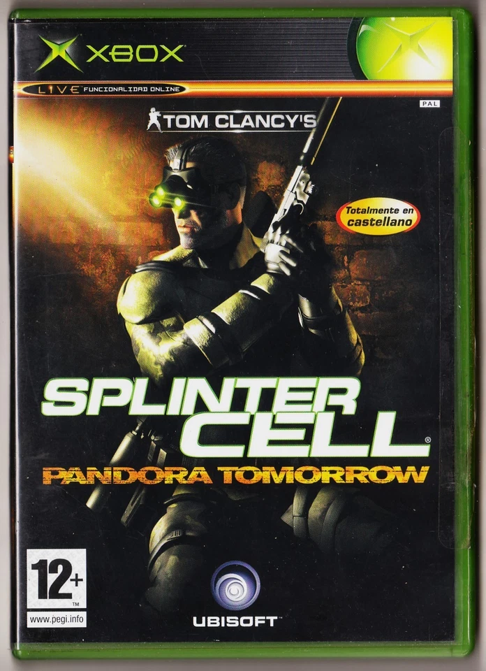SPLINTER CELL PANDORA TOMORROW DE UBISOFT PARA LA PRIMERA XBOX EN BUEN ESTADO