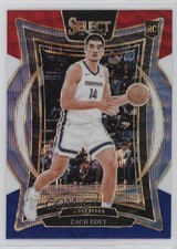 2024-25 Panini Select Concourse Tri-Color Prizm Zach Edey #98 2l4