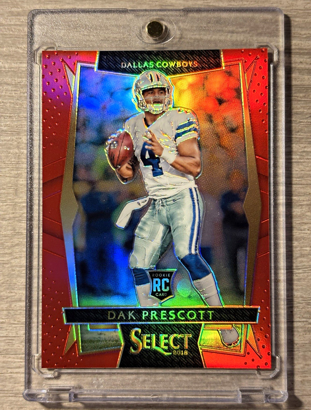 Dak Prescott Panini Select #70 Red