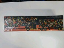 Mini GT 1:64 Western Star 49X w/40 Ft Container “Dias De Los Muertos” MGT00400