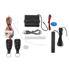 Keyless Entry System, Remote Start Kit with Trunk Release and Built in Batter...