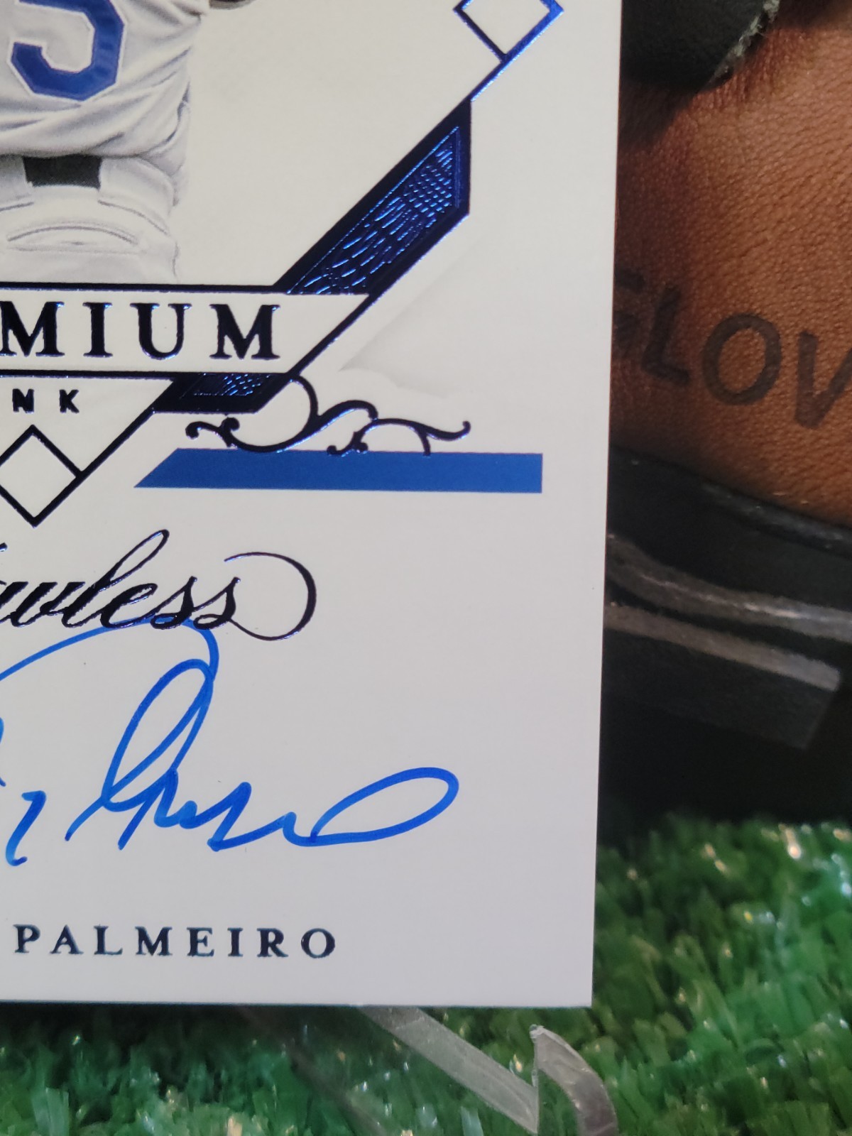2021 Flawless Baseball Rafael Palmeiro Premium Ink Auto /7 SSP view 5