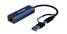 D-Link DUB-2315 USB-C/USB to 2.5 Gigabit Ethernet Adapter. USB-C Thunderbolt 3 o