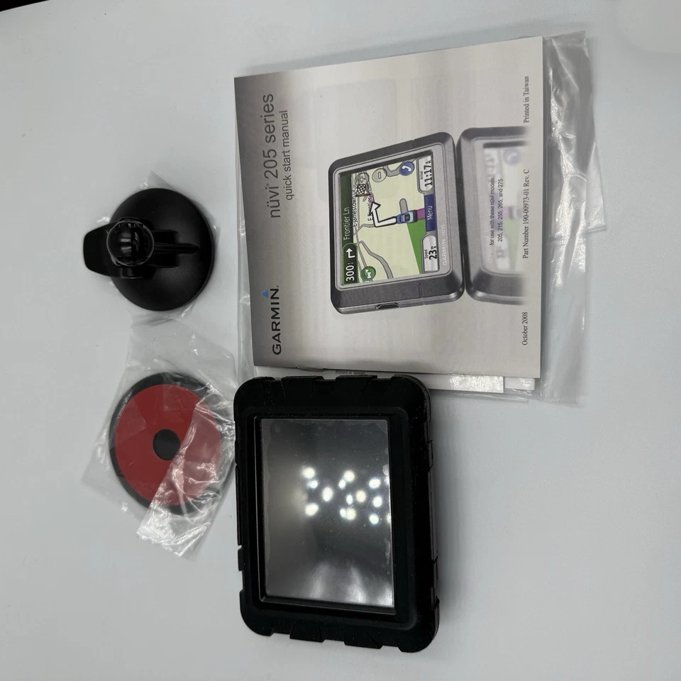 Garmin Nuvi 265T Navigation System GPS Unit Tested Working - Needs Plug For Car - Image 2 of 3