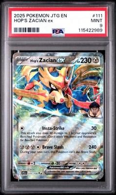 Hop's Zacian ex 111/159 Sv09: Journey Together Holo for sale
