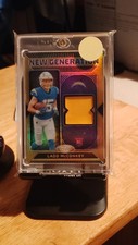 Panini 2024 Certified Ladd McConkey Chargers Mirror Gold Rookie MEM /25 Card