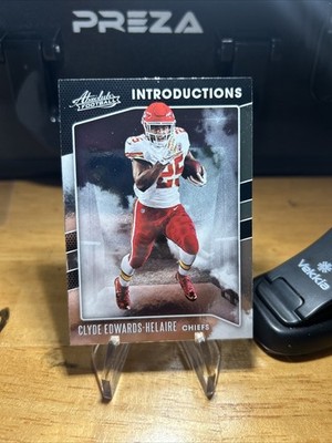 2020 Absolute Clyde Edwards-Helaire RC Introductions #I-CEH Kansas City Chiefs