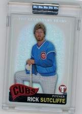 L144 RICK SUTCLIFFE 2005 TOPPS PRISTINE REFRACTOR /549 CHICAGO CUBS #66 READ!!