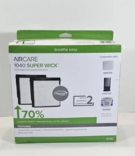 AIRCARE Evaporative 1040 Super Wick Humidifier Filter 2 Pack New Open Box