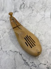 Vintage Wooden Shoe Form Adjustable Men  s Size 11 Width 4 Cedar Shoe Stretcher