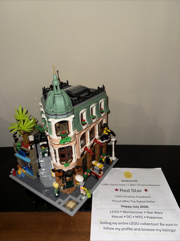 LEGO (10297) Creator Expert - Boutique Hotel - Visibly Complete! No Manual