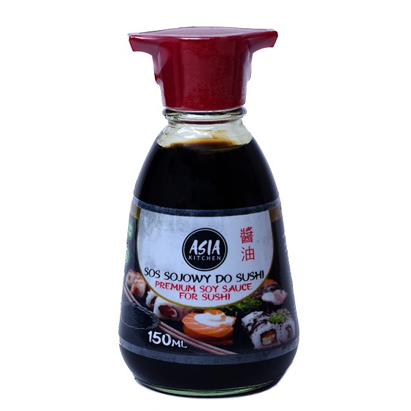 Glutenfreie Premium-Sojasauce für Sushi 150ml - Asia Kitchen