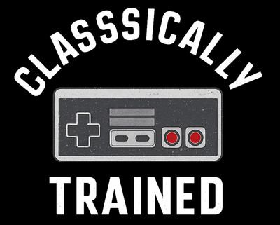 DTF Ready to Press- Game Classically Trained Nintendo