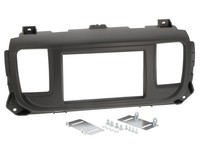 Autoradioblende Einbaurahmen Doppel-Din 2-DIN Montagerahmen FüR Opel Zafira Life