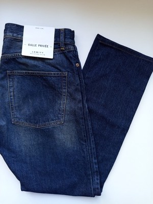 SALLE PRIVÉE Lewitt Relaxed Slim Jeans W33 L32 Mid Blue Designer Denim NEW