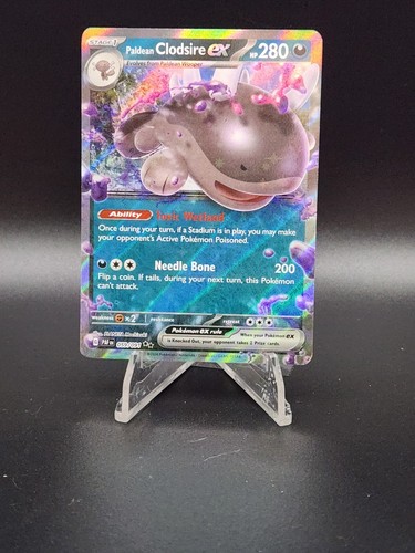 Paladean Clodsire ex 059/091 Double Rare Pokemon TCG: Paldean Fates Pokémon MINT