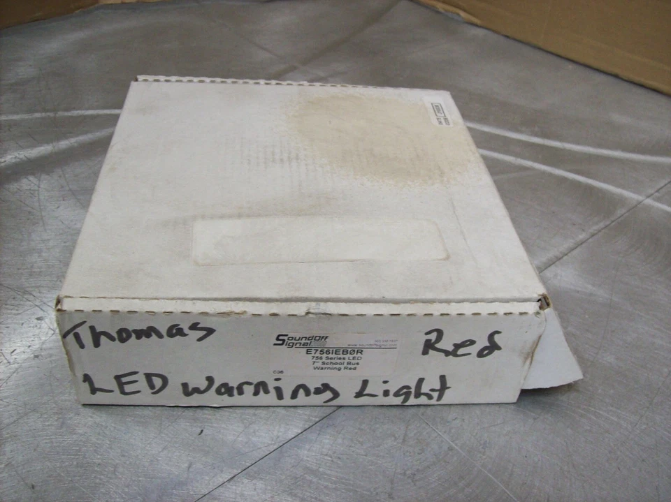 Sound Off Signal Genuine LED Red School Bus Light E7561EBOR - Image 3 of 3