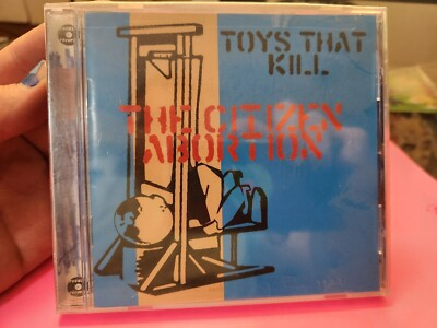 #ad Toys that kill the citizen Abortion CD new recess records punk sealed sweatbox $12.00