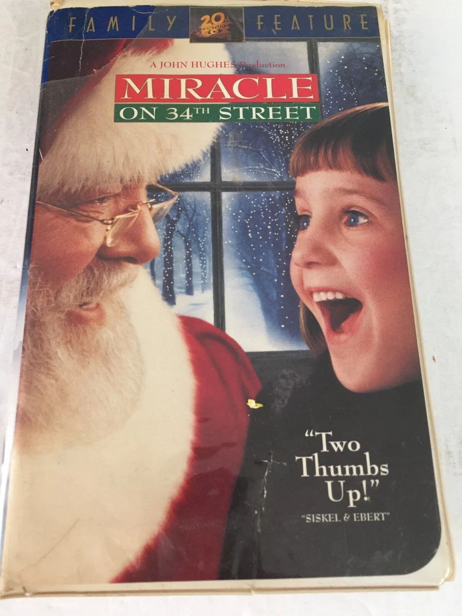 25+ Miracle on 34th Street (1994 film) VHS Tapes for sale