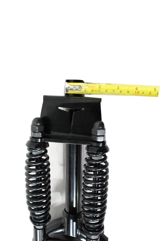 Horquilla de bicicleta 26"x3.0 - 4.0 doble clásica Springer 1-1/8" compatible con freno de disco Foto 3 de 4