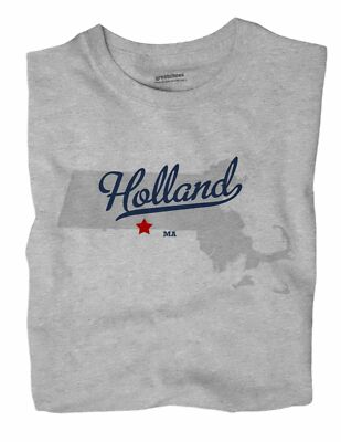 Holland Massachusetts MA Mass T-Shirt MAP