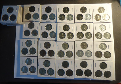 1-1943 p -d-s-steel lincoln all different  flip  #16