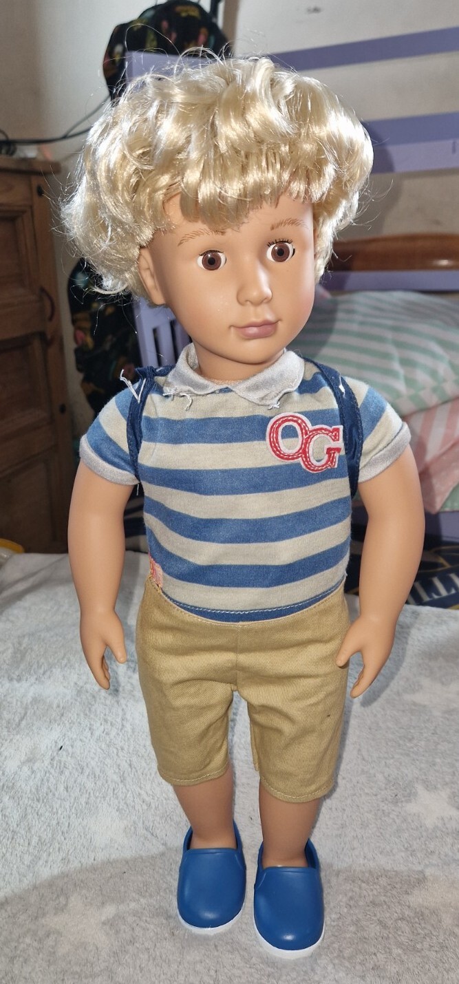 Our Generation Boy Doll Leo, Original Clothes eBay