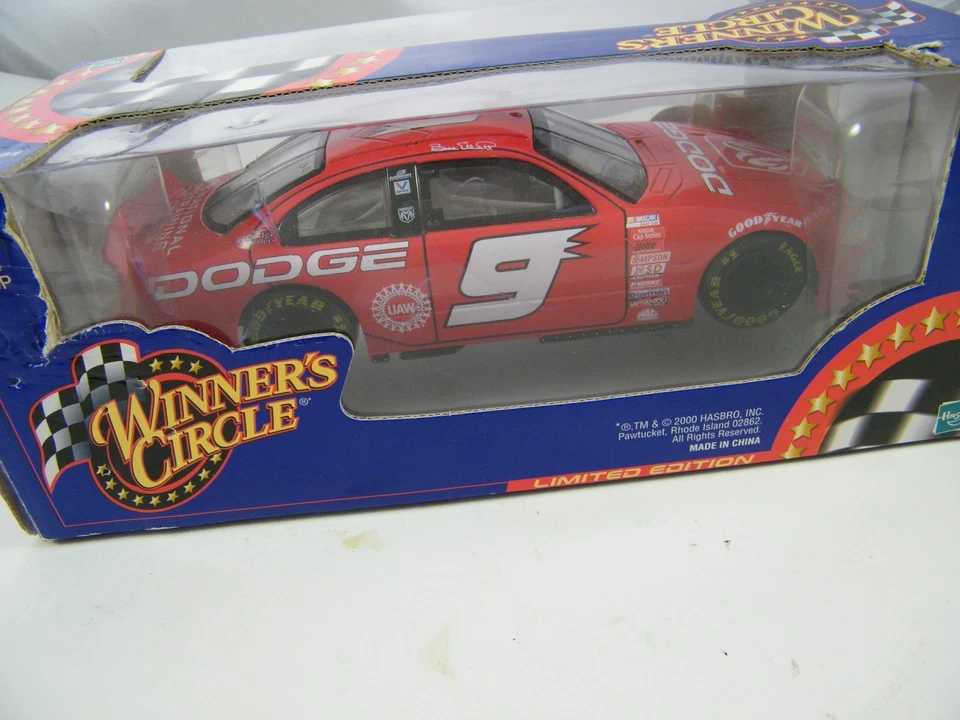 NUEVO EN CAJA ~ CÍRCULO DE GANADORES ~ 2000 BILL ELLIOTT #9 DODGE 1/24 EDICIÓN LIMITADA STOCK CAR Foto 4 de 4