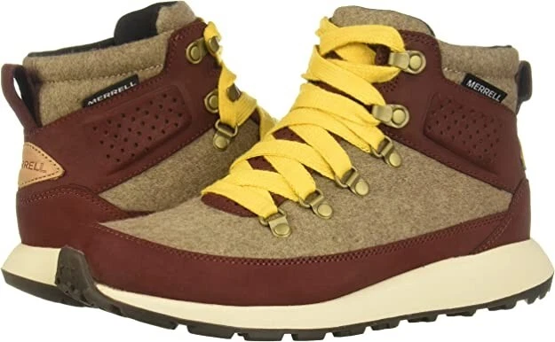 Merrell Ashford Classic Chukka Leather Wool Women s Hiking Boots