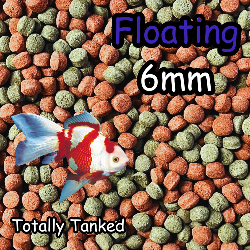 TANKED Goldfish Koi Pellets 6mm 10KG Floating Fish Food Tank