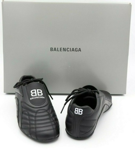 balenciaga zen quilted bicolor trainer sneakers