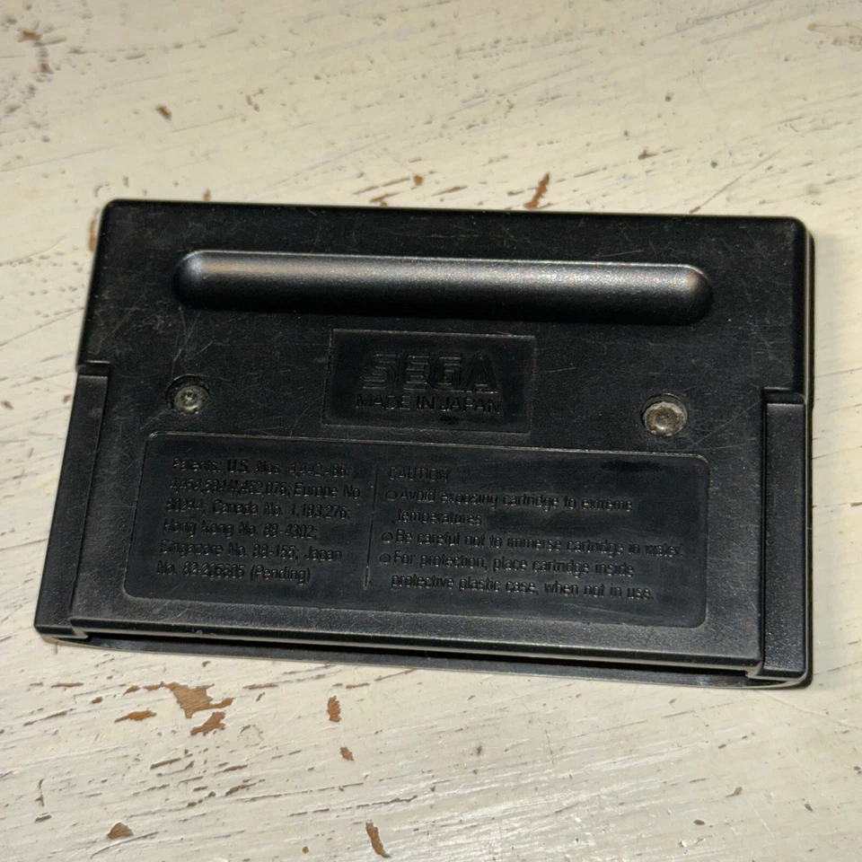 Krusty's Super Fun House Flying Edge Game 1992 Sega Genesis Authentic Simpsons  - Image 3 of 3