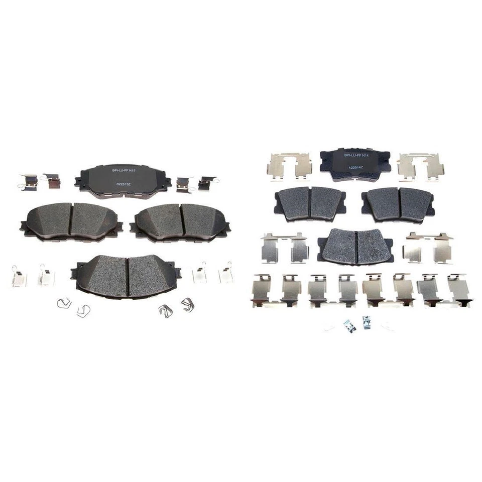 Pastillas de freno delanteras traseras de cerámica para Lexus HS250h 2010 2011 2012 -Raybestos R-Line Foto 4 de 4