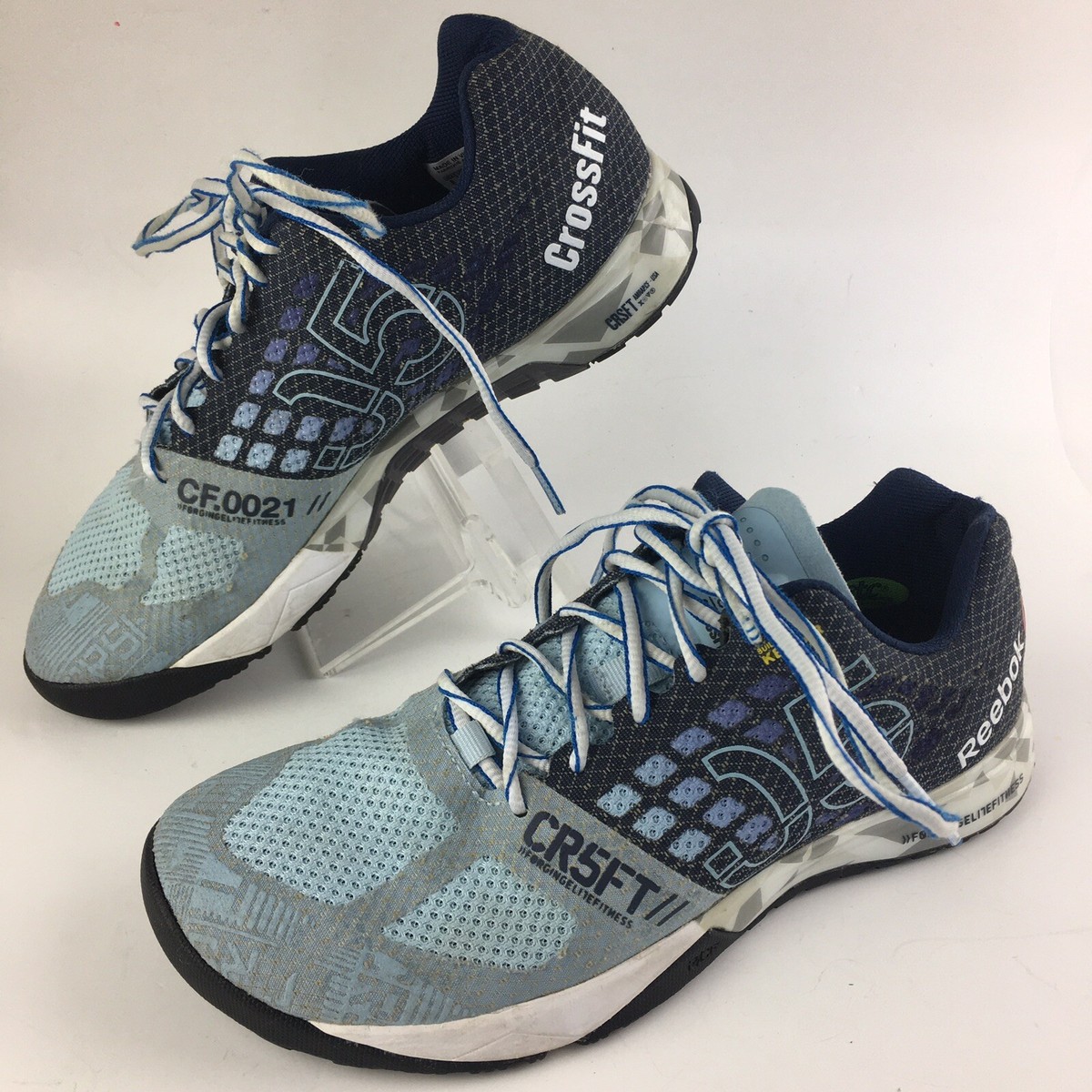 REEBOK Crossfit Nano CR5FT Kevlar Training Blue Shoes