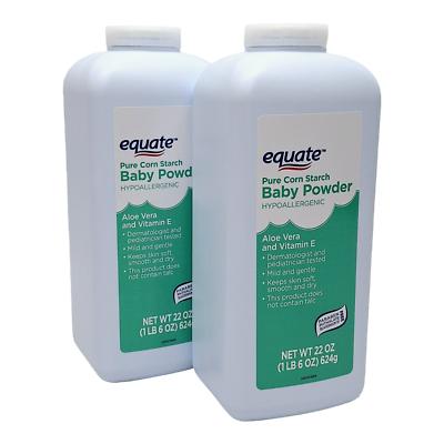 Chamomile Walmart Equate Baby Powder Talcum Powder Equate