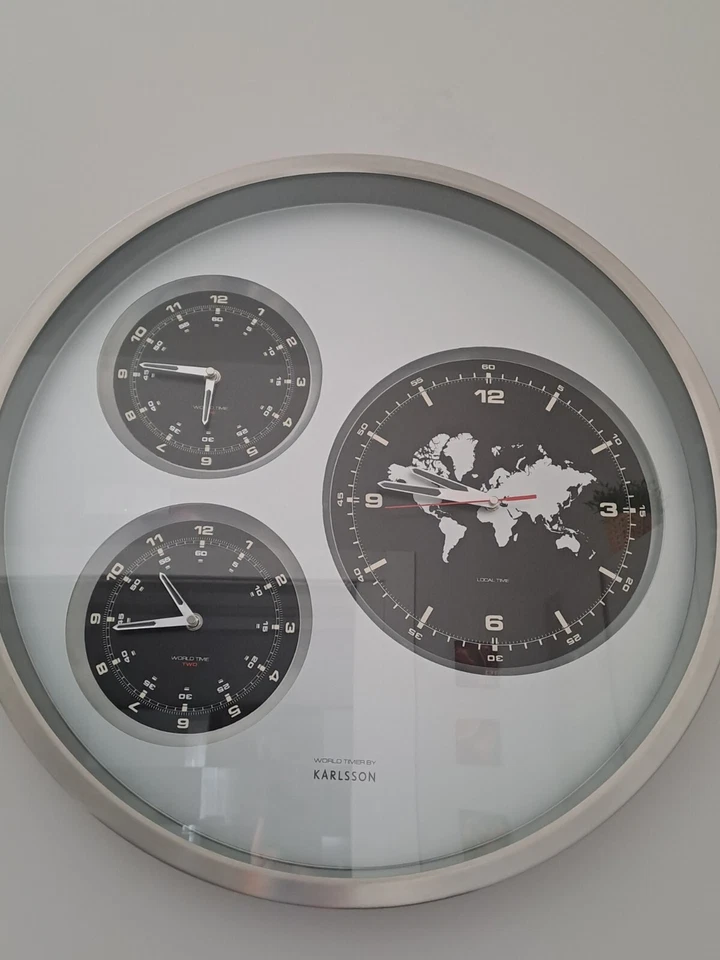 karlsson word time orologio da parete - Immagine 2 di 4