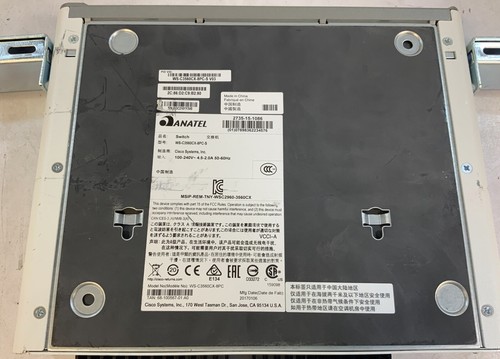 Cisco WS-C3560CX-12PD-S Switch 12 GE power over ethernet switch NS-H7C - Picture 4 of 5