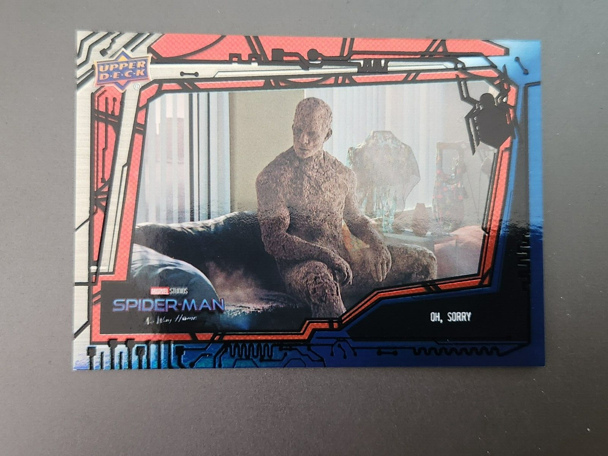 UPPER DECK SPIDER-MAN NO WAY HOME BLUE&WHITE OH SORRY#22 SER#1/25